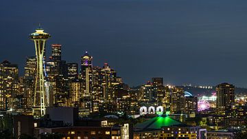 Skyline Seattle. van Jaap van den Berg