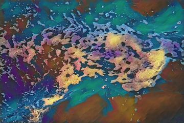 Buntes Wasser