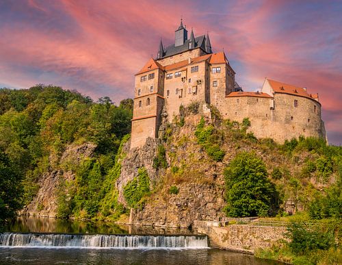 Kasteel Kriebstein in Saksen