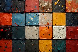 Symphonie de couleurs minimaliste sur Art & Soul Creations