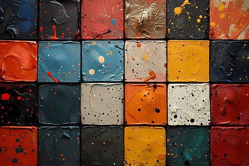 Symphonie de couleurs minimaliste