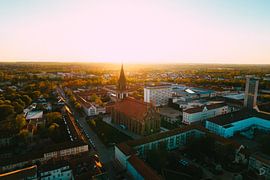 Neubrandenburg aerial view 2023 #8 by leonardosilziano