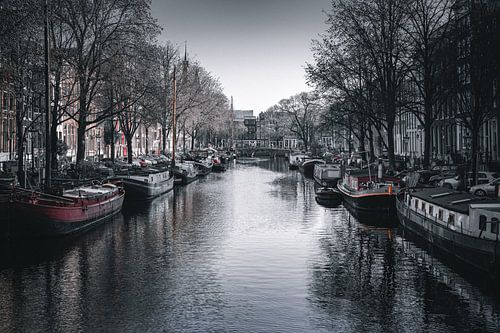 Amsterdam in black and white