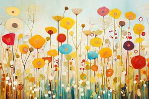 Boho-Blumen