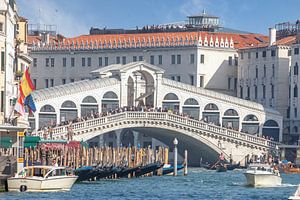 Die Rialtobrücke in Venedig
