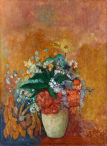 Vase mit Blumen, Odilon Redon