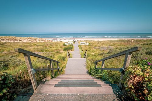 De trap naar de Noordzee