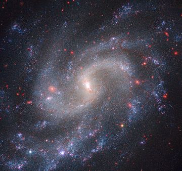 Spiral galaxy NGC 5584 by NASA and Space