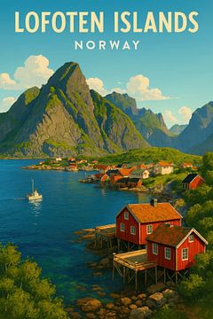 Lofoten van Poster Art Shop