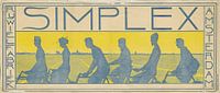 Simplex Fast Strong, Ferdinand Hart Nibbrig, 1897 par 1000 Schilderijen Aperçu