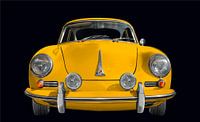 Porsche 356 C in orignal color yellow by aRi F. Huber thumbnail