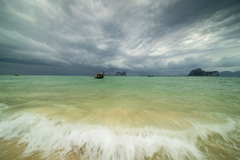 Between storm and silence - the mystical dance of sea and sky on Koh Ngai by Walter G. Allgöwer