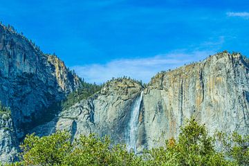 Uitzicht op Yosemite Falls van Barbara Riedel