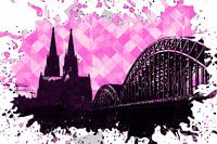 Keulen Pop Art roze
