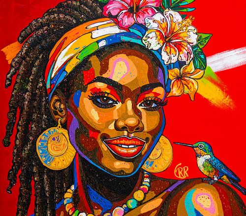 Portret: Vrije Geest in Kleur