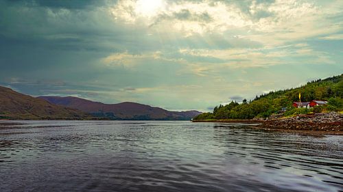 Berge und Seen in Schottland