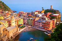 Golden Hour in Vernazza, Cinque Terre, Italy