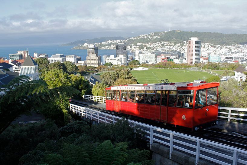 The Wellington cable car by Inge Teunissen