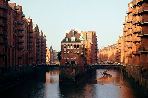 Sunrise in Speicherstadt I Hamburg, Germany