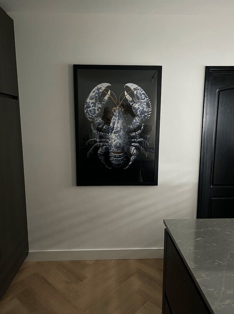 Hummer (Nr. 5) in Delfter Blau, Hummer, Kunsthummer - ohne Nr. 5 von Dunto Venaar