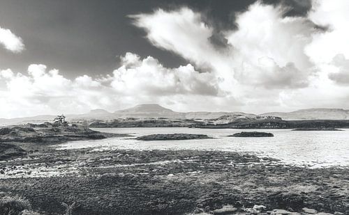 Schotland in de zomer. De beroemde Highlands in stille idylle en eenzaamheid.