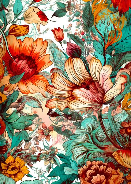 Meadow pattern 80 #nature by JBJart Justyna Jaszke
