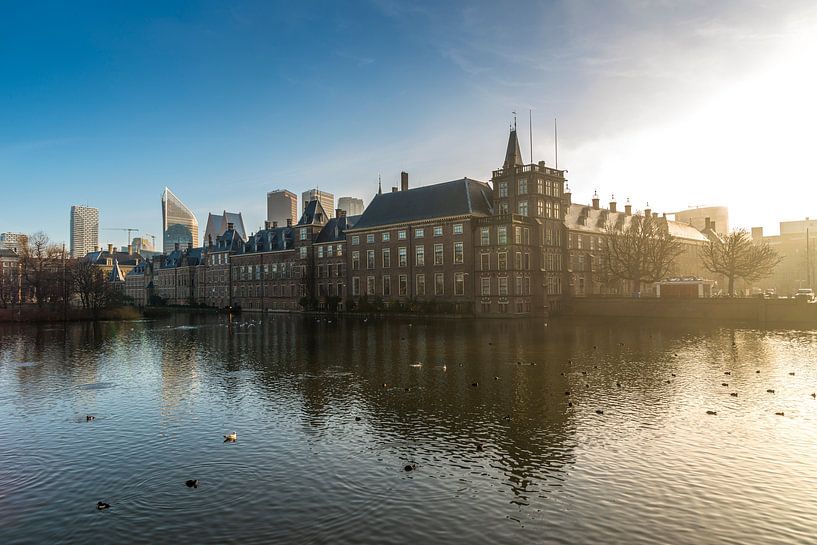 Binnenhof and Hofvijver, The Hague, Netherlands. by Ruurd Dankloff