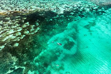 Aerial Summer - Green Ocean Reef