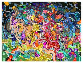 Eine Welt im Chaos von SlowDad Art