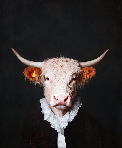 La vache élégante : un incroyable mélange d'animaux et de mode