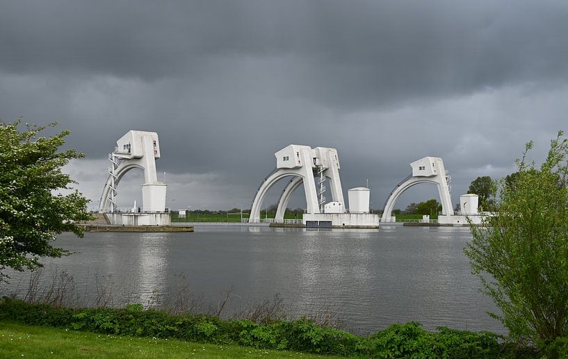 Wasserkraftwerk Maurik . von Jose Lok