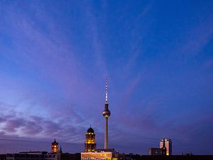 Berlijn TV Toren Skyline - 05.02.2020-1 van Aurica Voss
