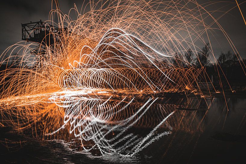 Steel wool in LapaDu - 2 by Jenny Kambeck