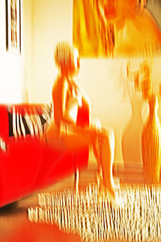 A Dream in Gold and Red