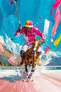 Snow Polo à St. Moritz par ARTemberaubend Aperçu