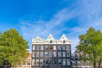 Amsterdamer Grachtenviertel im Sommer