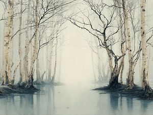 Birke Silence | Mist in Teal