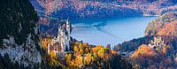 Herbst auf Schloss Neuschwanstein