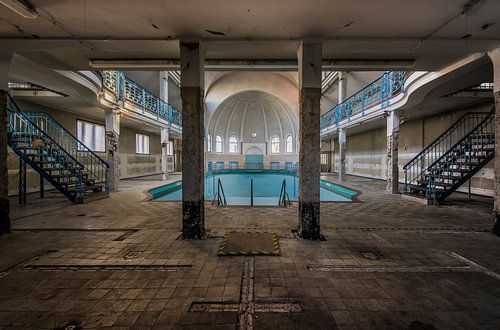 C'est juste toi et la piscine