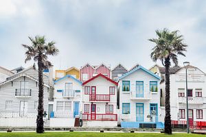 Strandhäuser in Aveiro