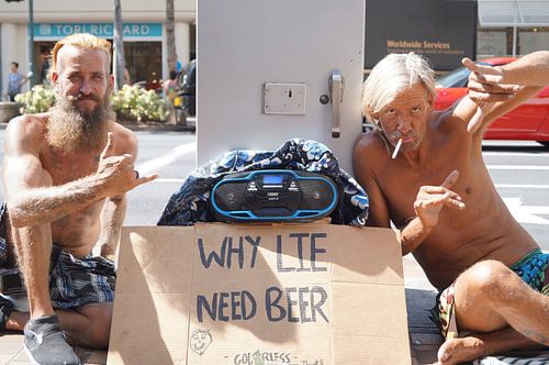 WHY LIE NEED BEER - HONOLULU