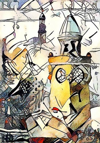 At the landing bridges