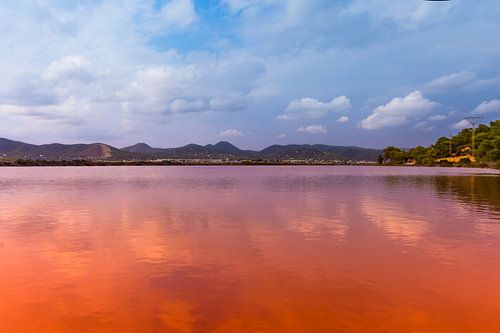 Zout winning Ibiza Spanje