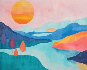 Landschaft bunt