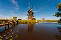 Kinderdijk Windmills  van Brian Morgan thumbnail