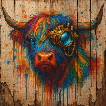 Steampunk Highland Driftwood