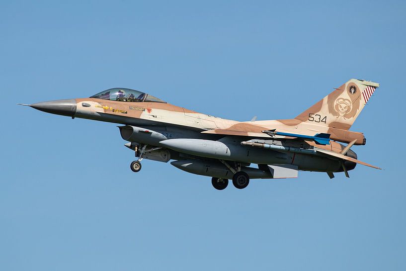 Israelische Luftwaffe F-16 Fighting Falcon von Dirk Jan de Ridder - Ridder Aero Media