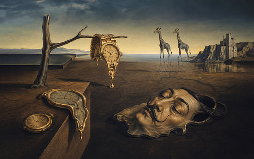 Melting Inheritance dALi von Gabriel Schouten de Jel