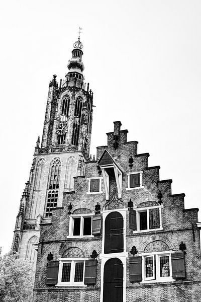 Amersfoort Utrecht Netherlands Black and White by Hendrik-Jan Kornelis