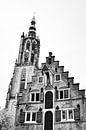Amersfoort Utrecht Netherlands Black and White by Hendrik-Jan Kornelis thumbnail